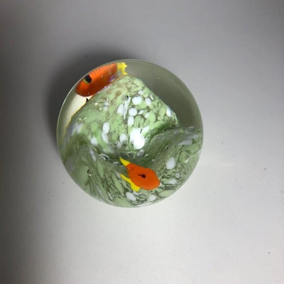 🛒 $15 Glass Art Paper Weight Fish 3" #82-2 - Picture 4 of 7